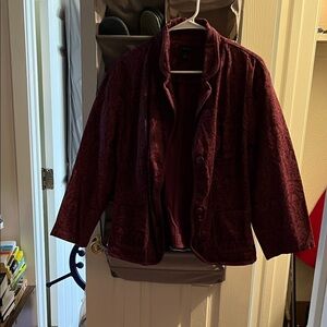 Westbound Deep Red Women's Blazer
